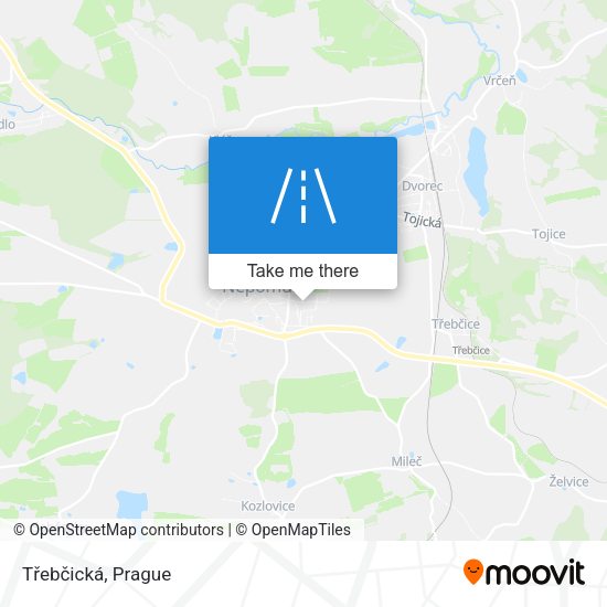 Třebčická map