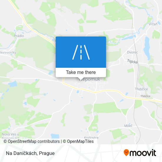 Na Daníčkách map