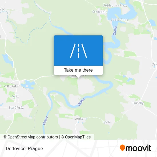 Карта Dědovice