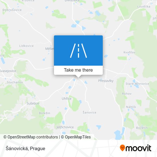 Šánovická map