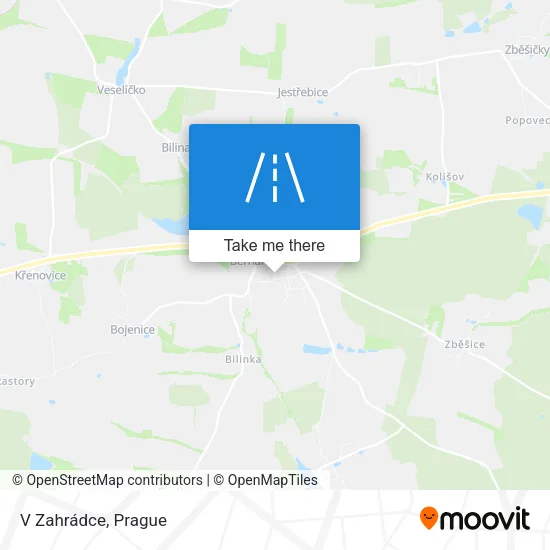 Карта V Zahrádce