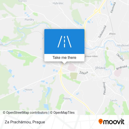 Za Prachárnou map