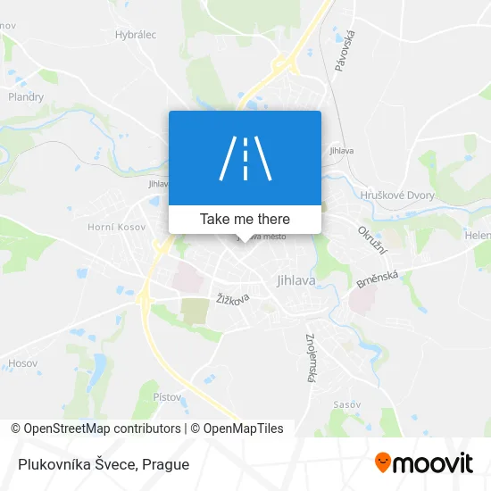 Карта Plukovníka Švece