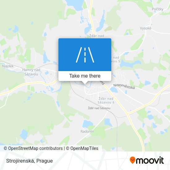 Strojírenská map