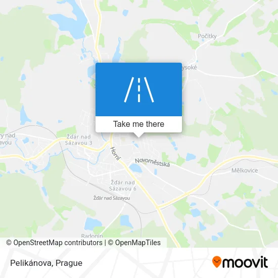 Карта Pelikánova