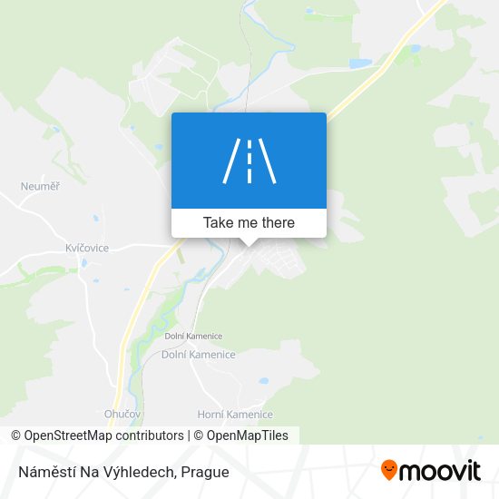 Náměstí Na Výhledech map