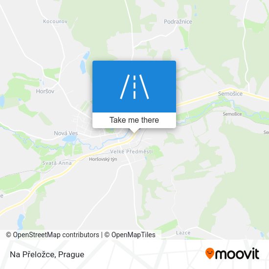 Na Přeložce map