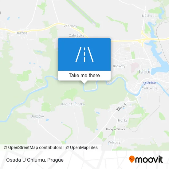 Карта Osada U Chlumu