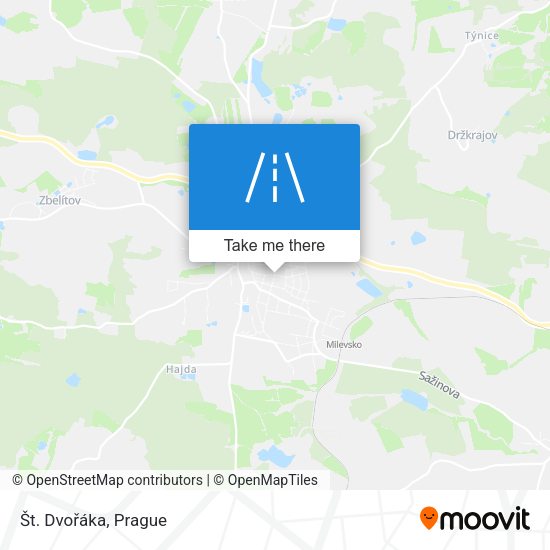Št. Dvořáka map