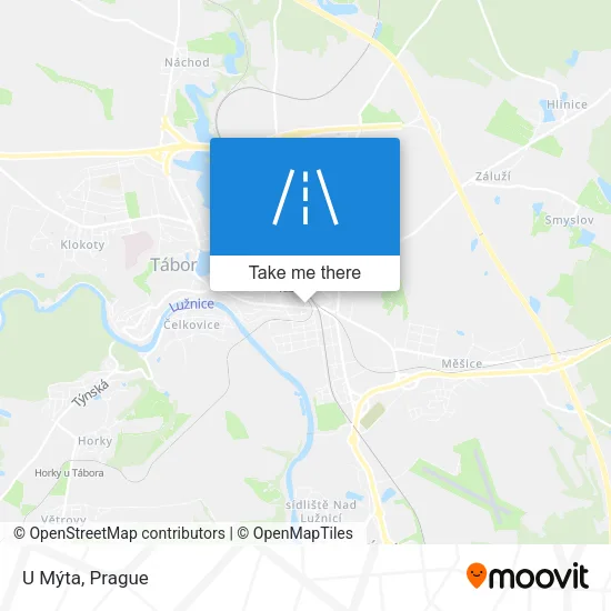 Карта U Mýta