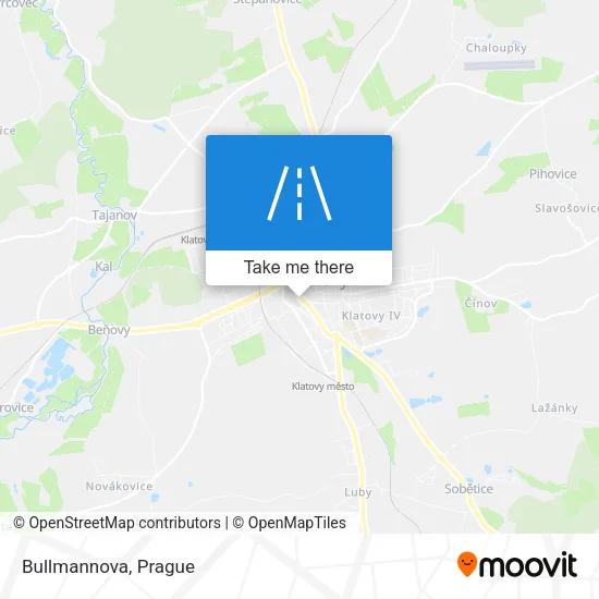 Карта Bullmannova
