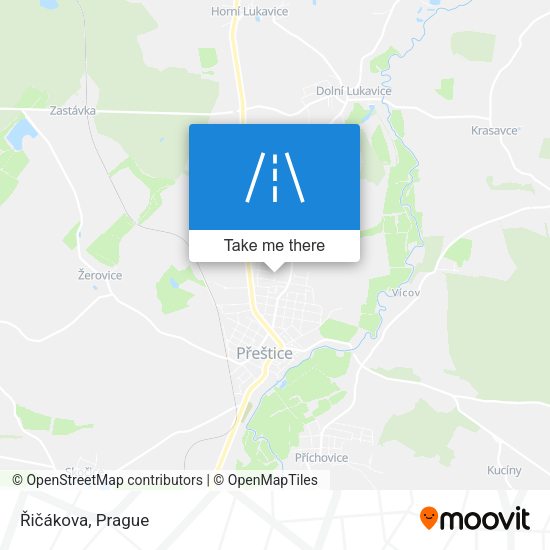 Řičákova map