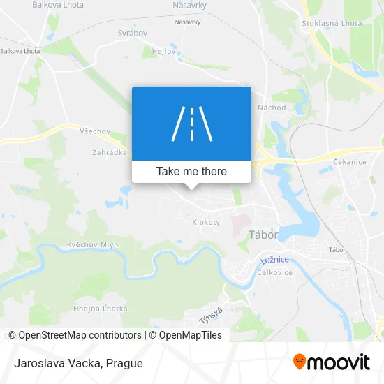 Карта Jaroslava Vacka