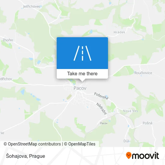 Карта Šohajova