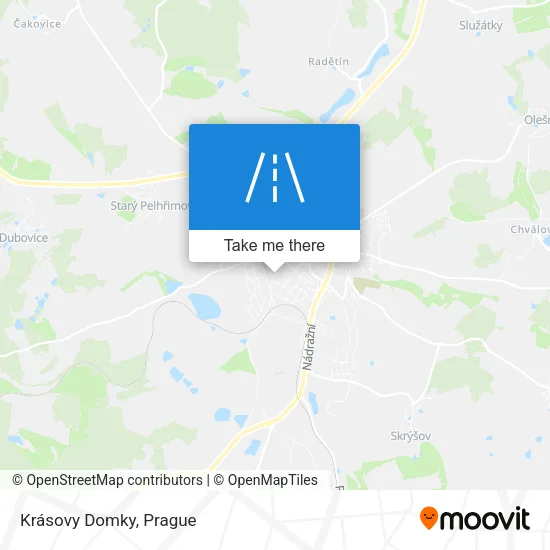 Карта Krásovy Domky