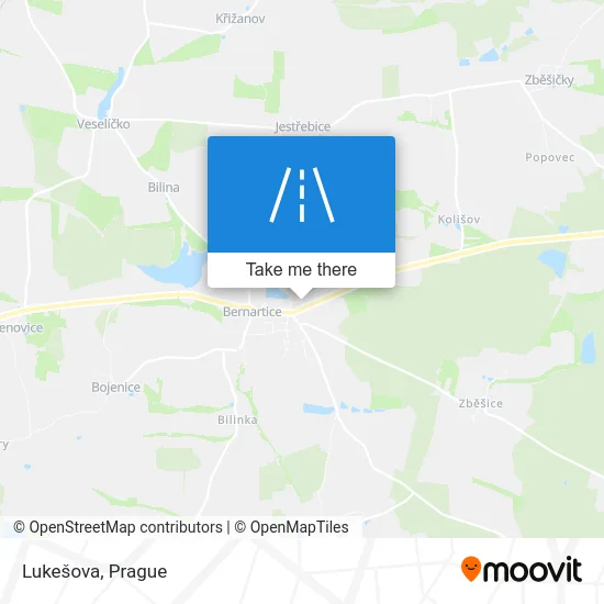 Карта Lukešova