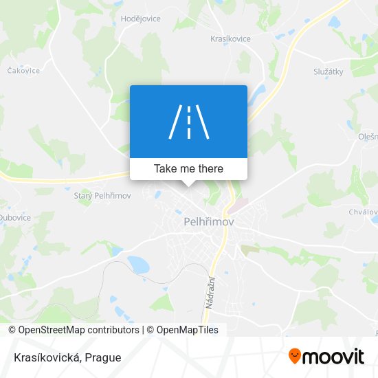 Krasíkovická map