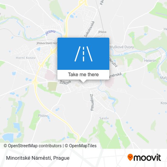 Minoritské Náměstí map