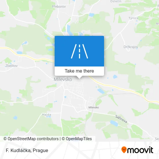 Карта F. Kudláčka