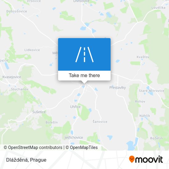 Dlážděná map