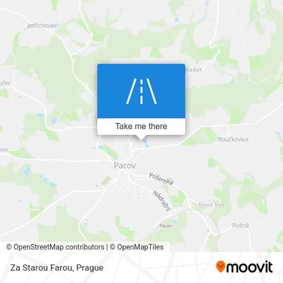 Карта Za Starou Farou