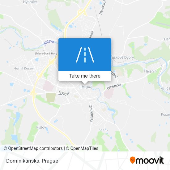 Dominikánská map