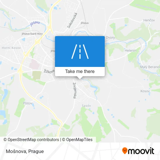 Карта Mošnova