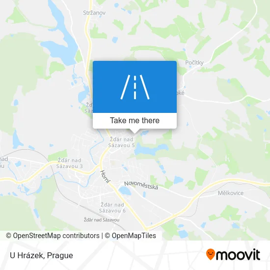 Карта U Hrázek