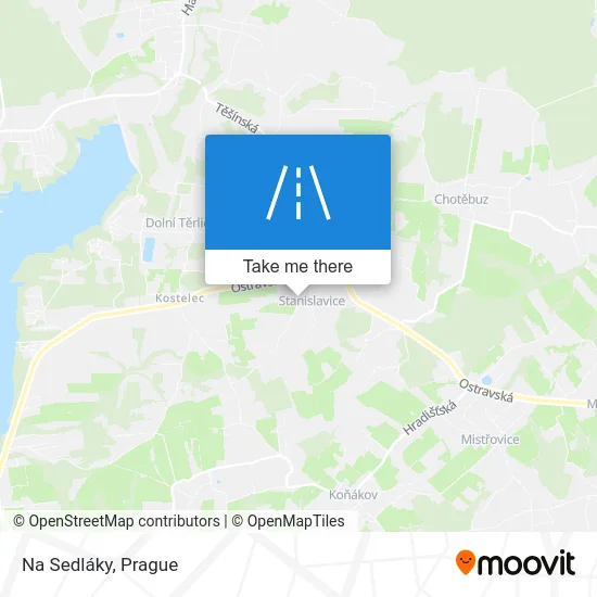 Карта Na Sedláky