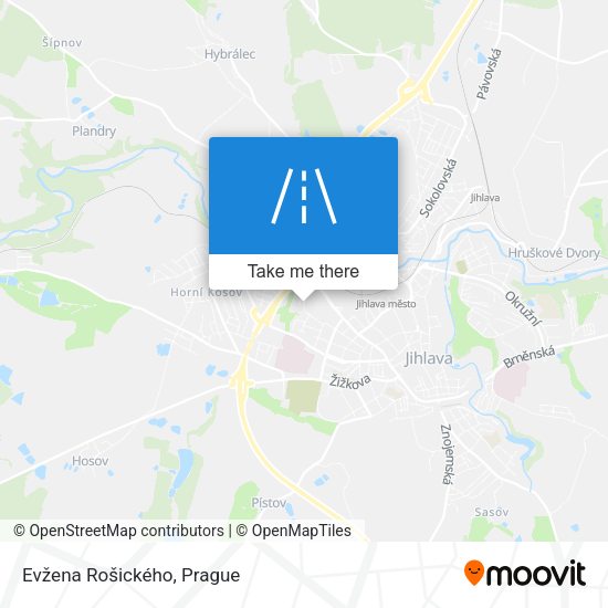 Evžena Rošického map