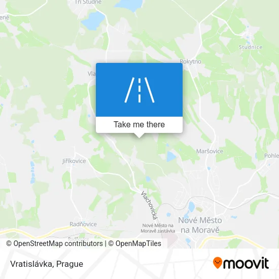 Карта Vratislávka