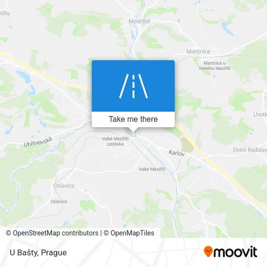 Карта U Bašty