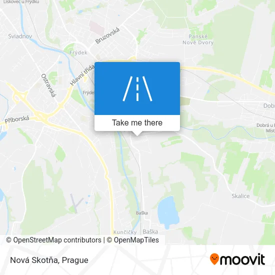 Карта Nová Skotňa