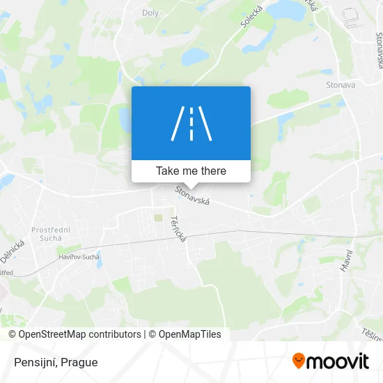 Карта Pensijní