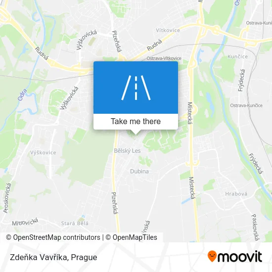 Карта Zdeňka Vavříka