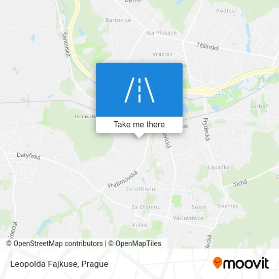 Карта Leopolda Fajkuse
