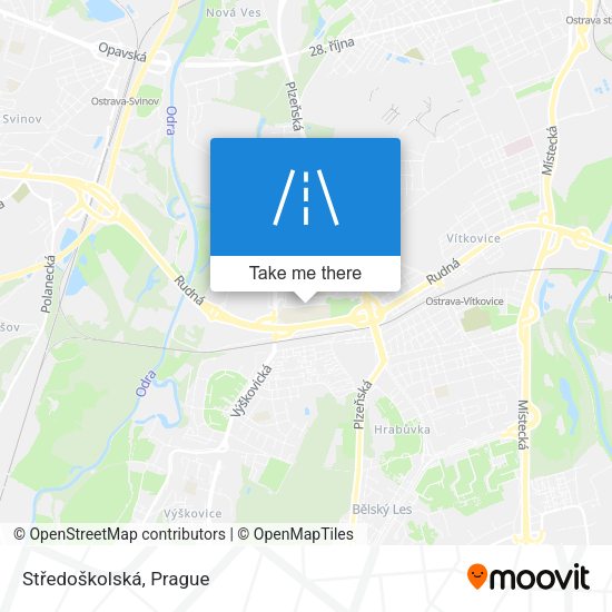 Středoškolská map