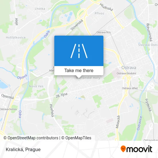 Карта Kralická