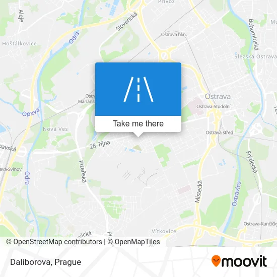 Карта Daliborova