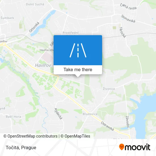 Карта Točitá
