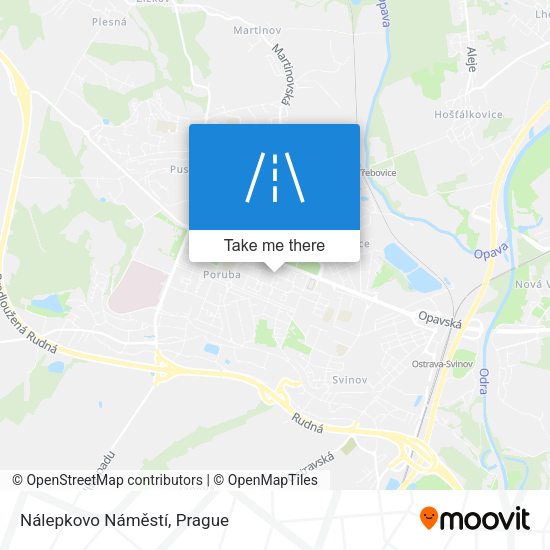 Nálepkovo Náměstí map