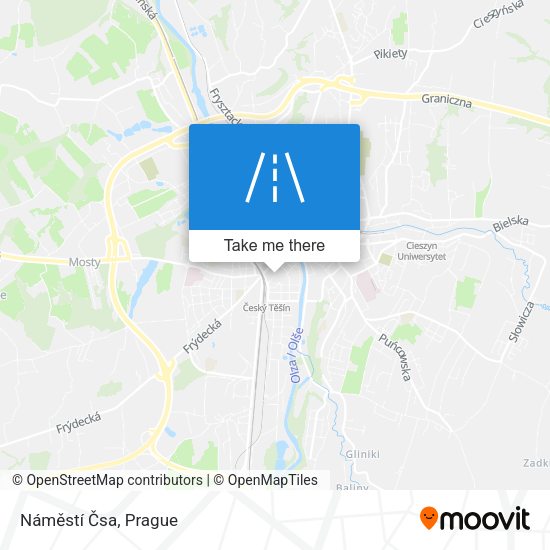 Náměstí Čsa map