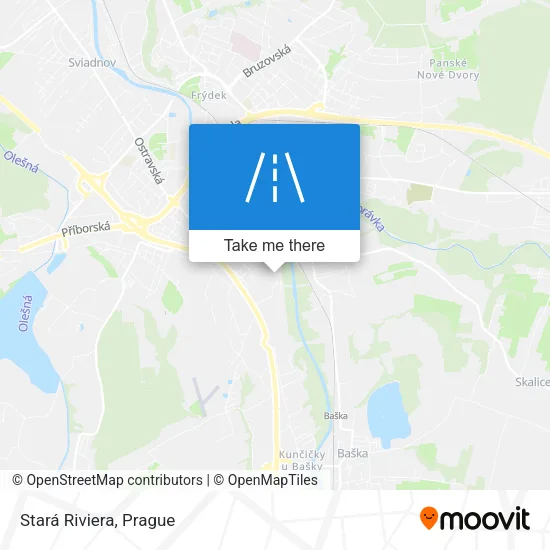 Карта Stará Riviera