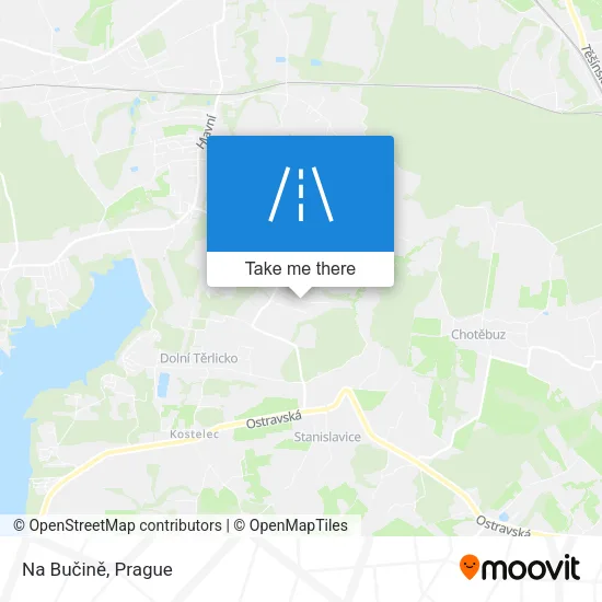 Na Bučině map