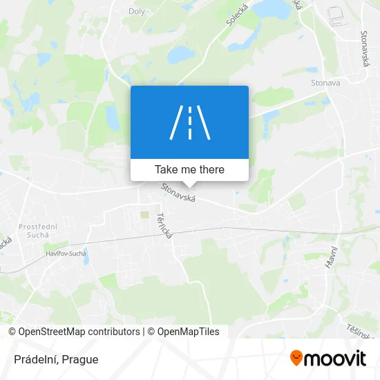 Карта Prádelní