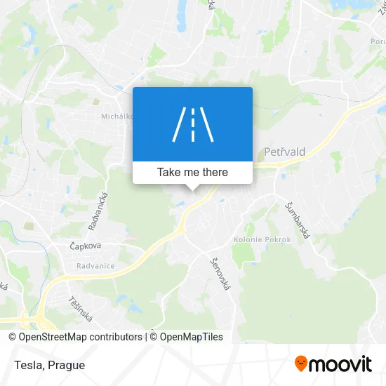 Tesla map
