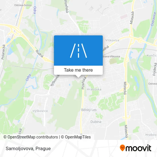 Samoljovova map
