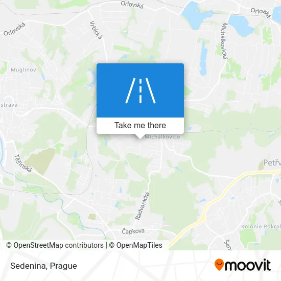 Sedenina map