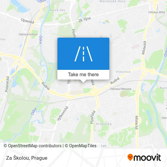 Карта Za Školou