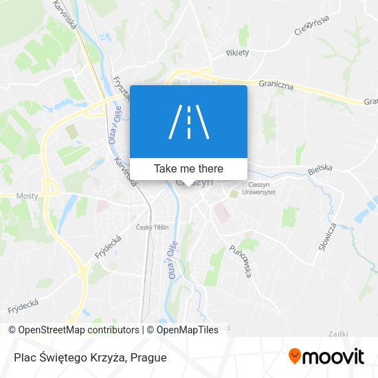 Plac Świętego Krzyża map